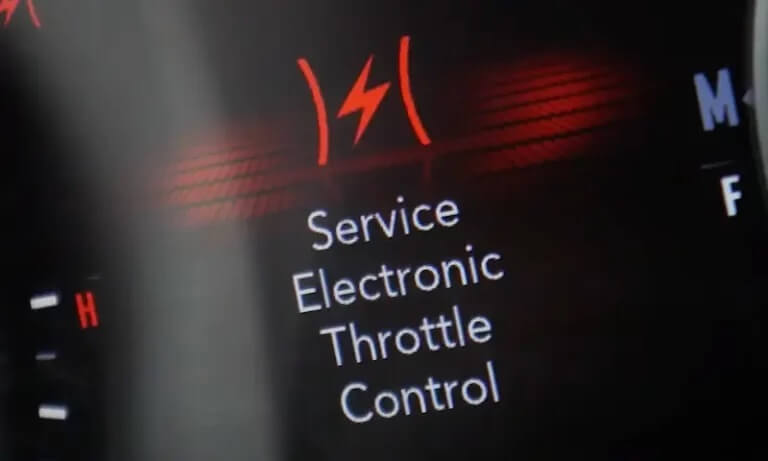 Dodge Ram 1500 Flashing Red Lightning Bolt