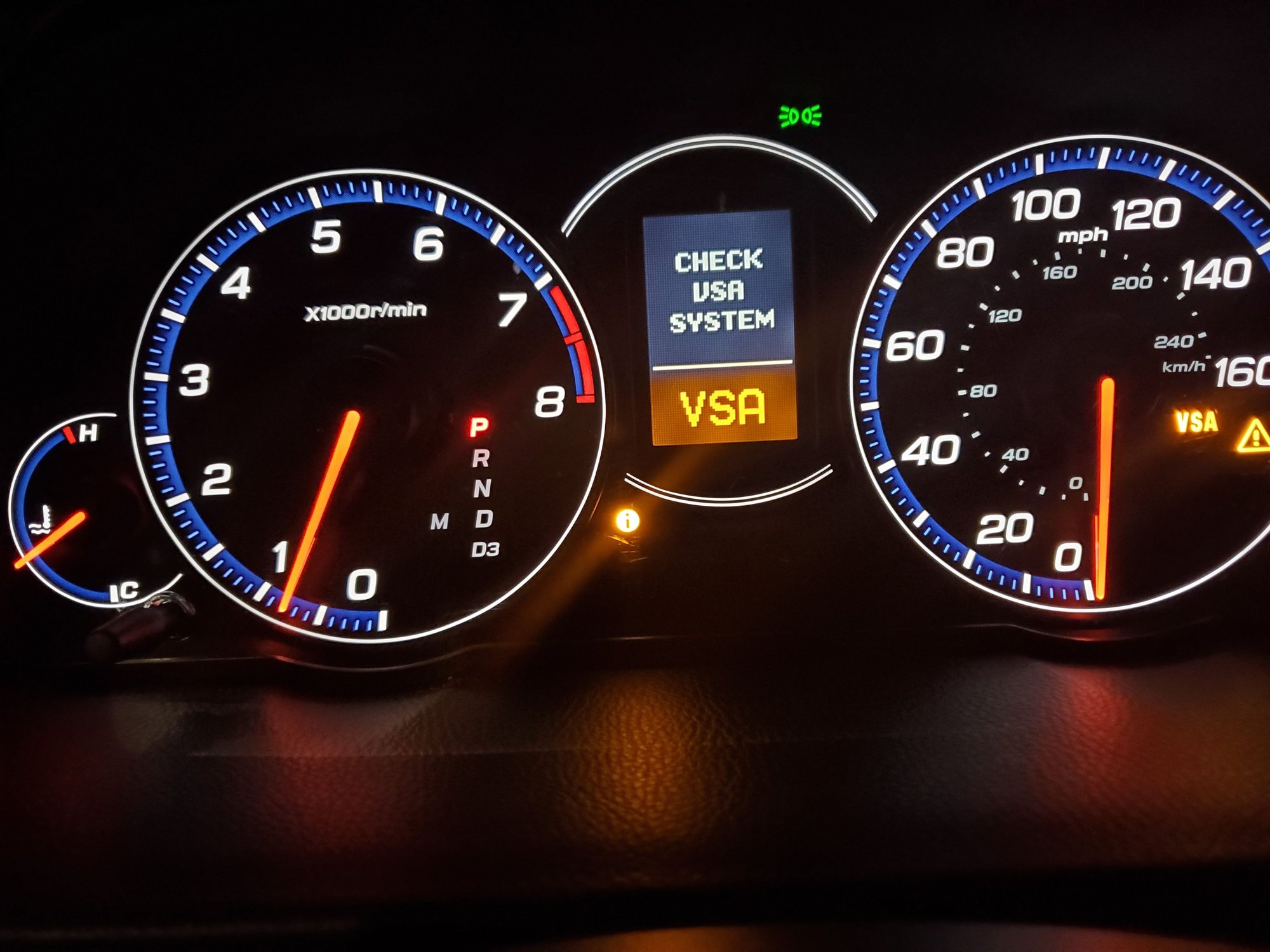 Check VSA System Acura