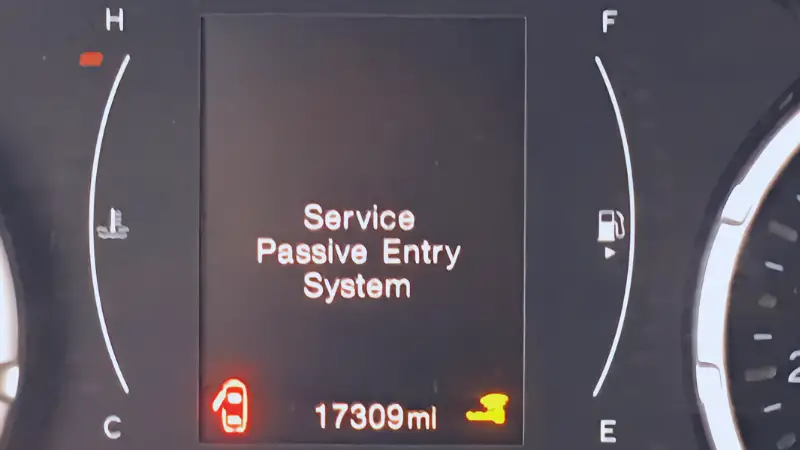 service passive entry system