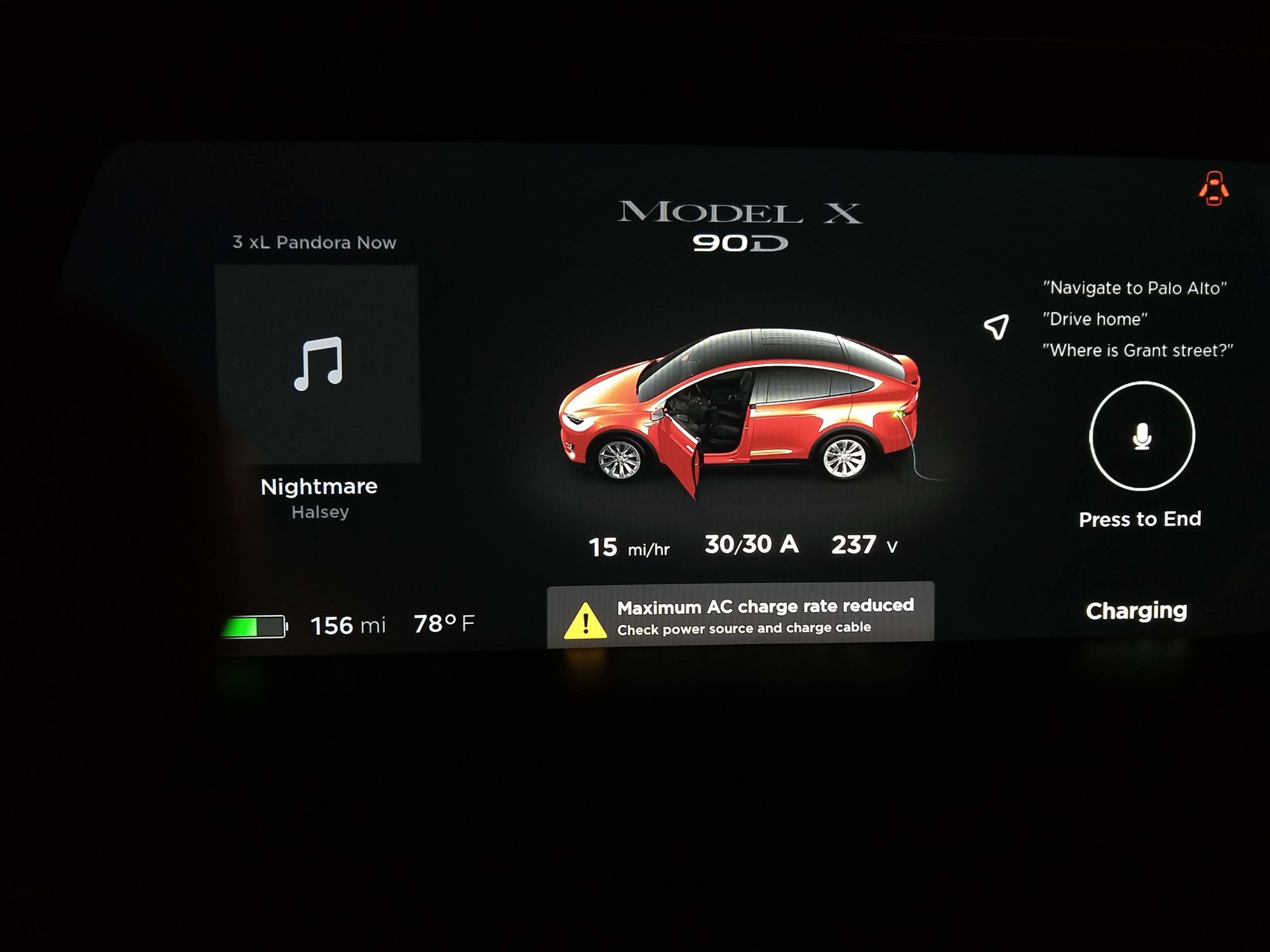 Tesla Charging Error No Power